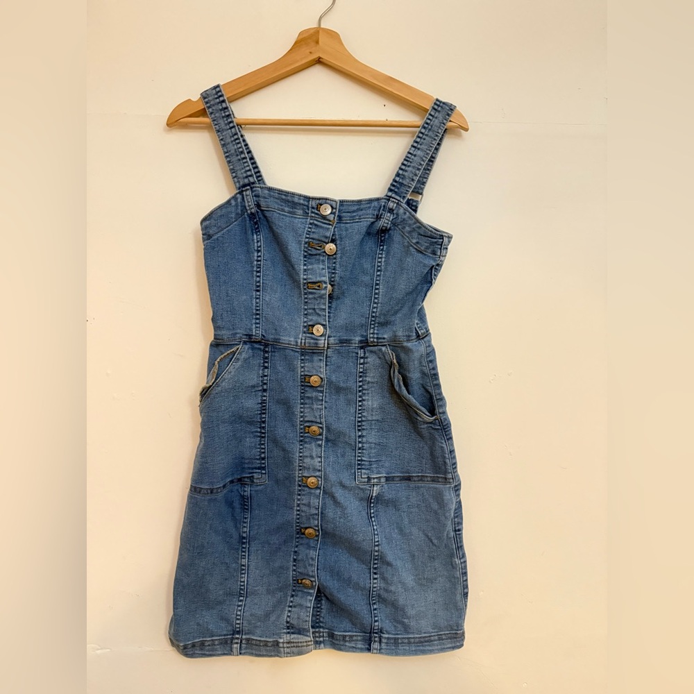 H&M Blue Denim Dress